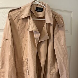 Love Tree Light Tan Utility Trench Coat